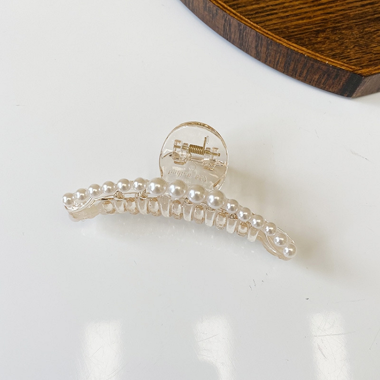 Wholesale Fashion 2021 Newest Fancy Women Hair Accessories Temperament Large Pearl Hairpin Accessories Shark Clips For Long Hair